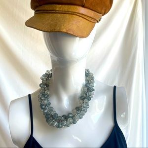 Funky glass necklace